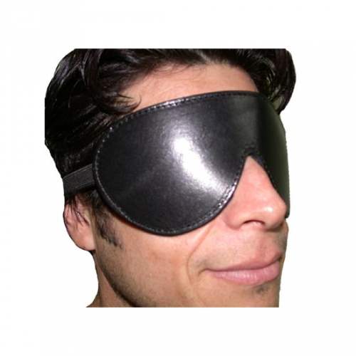 Real Leather Blindfold