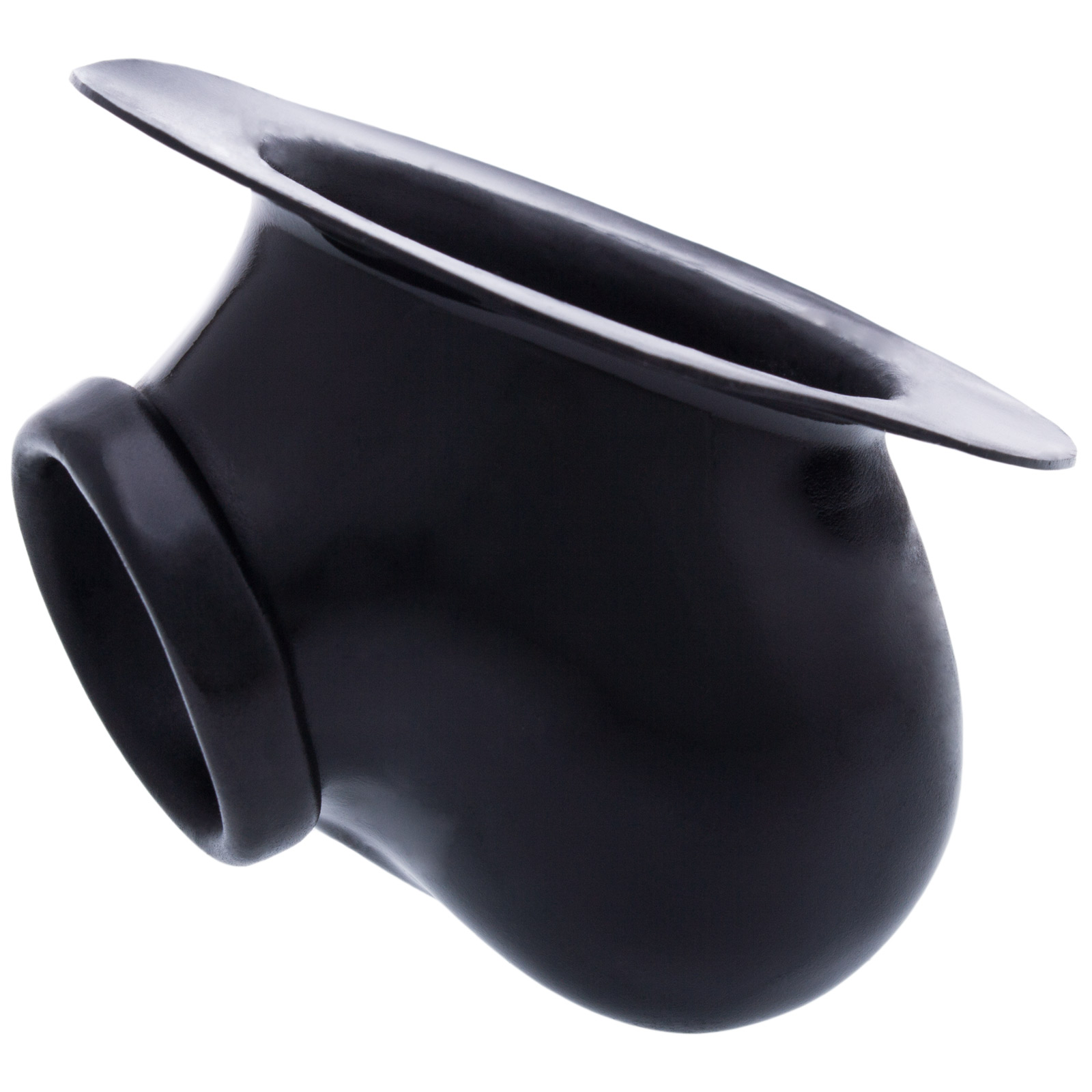 665 Leather Neoprene and Fetish Clothing: Toylie Latex Cock Sleeve Ben with  Base Plate Black