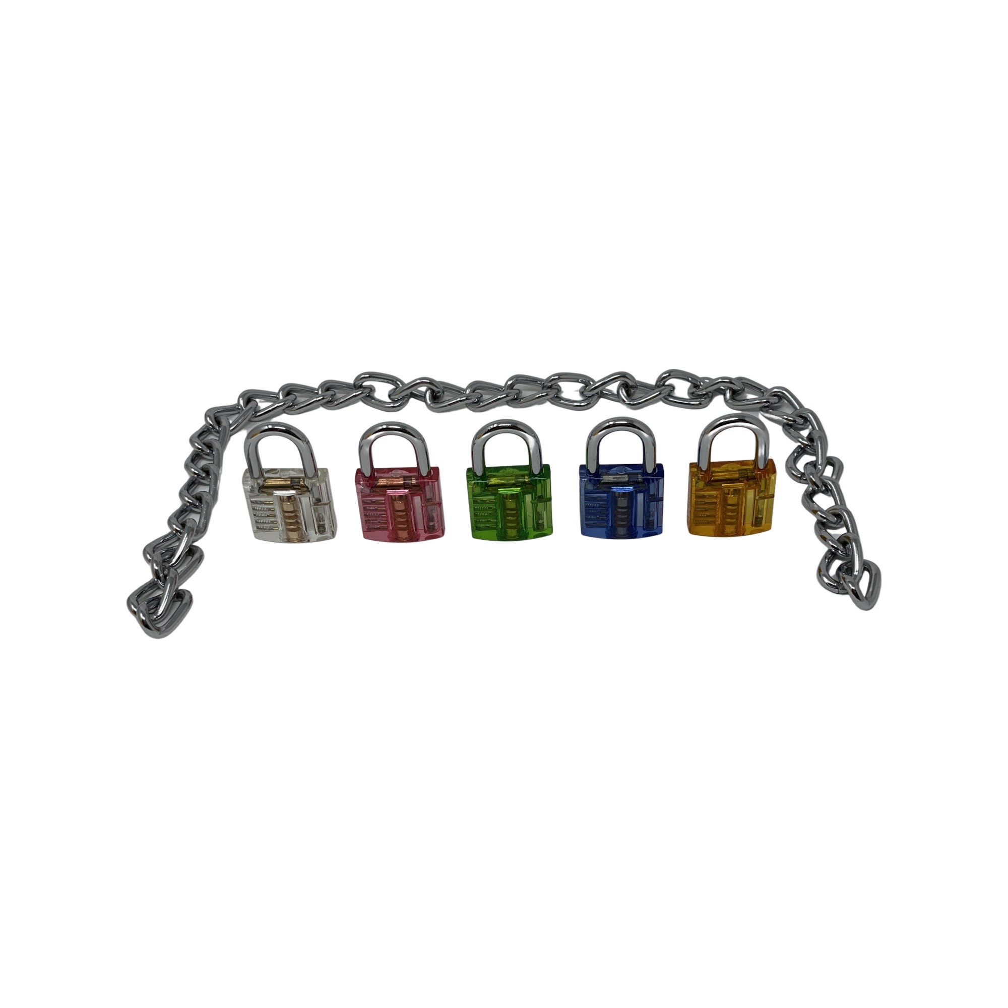 SLAVE CHAIN WITH TRANSPARENT LOCK