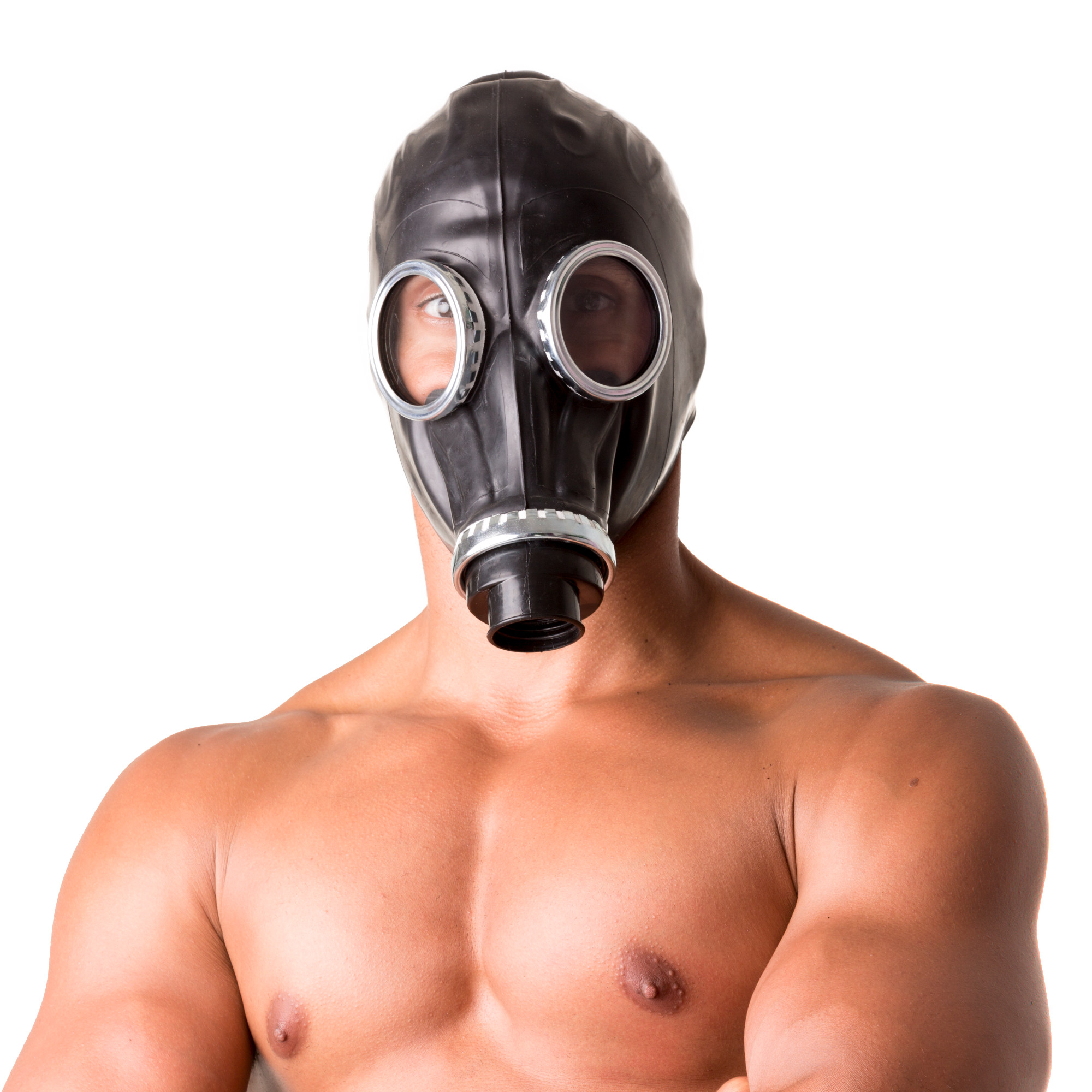 Bdsm gas mask