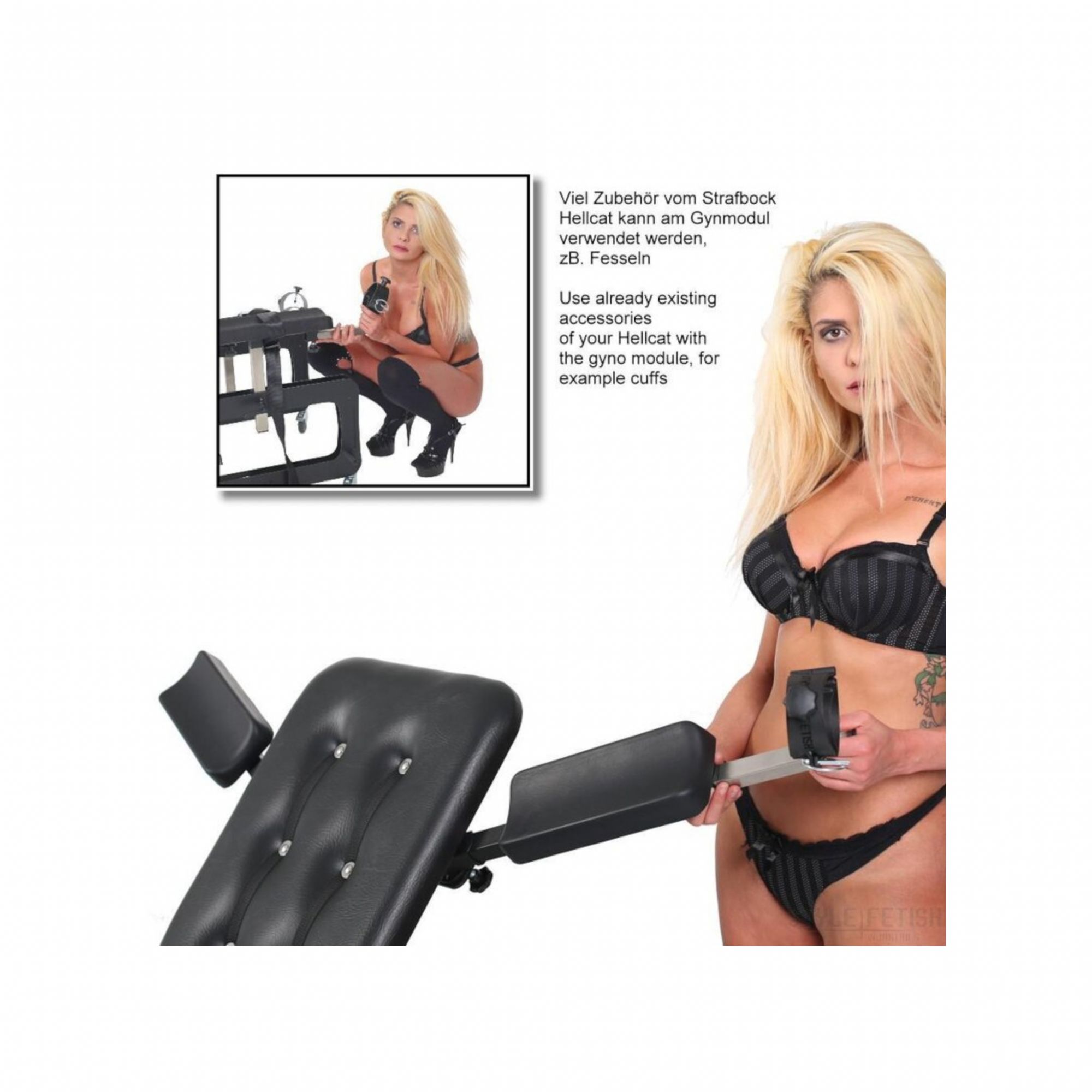 665 Leather Neoprene and Fetish Clothing: Style Fetish Gyno Chair Module